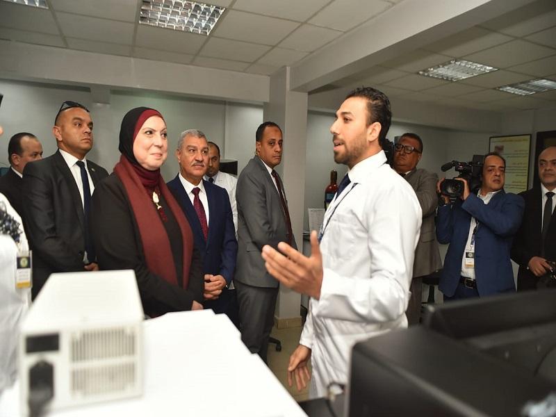 The Minister of Trade and Industry opens the latest pesticide and poison residual laboratory of the Export and Import Control Organization