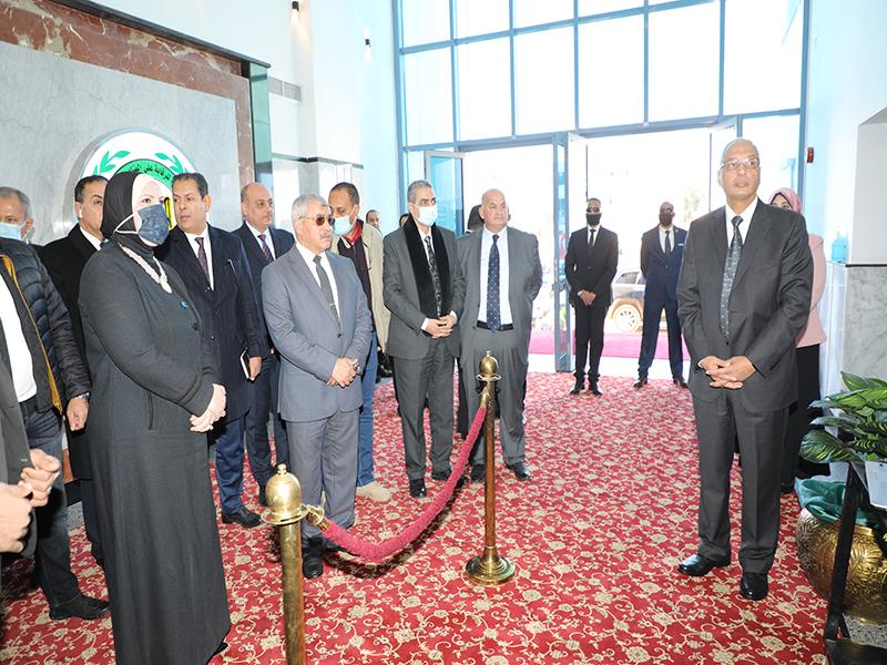 Minister of Trade and Industry inaugurates 29 laboratories in the Organization's branch in Dakhilah