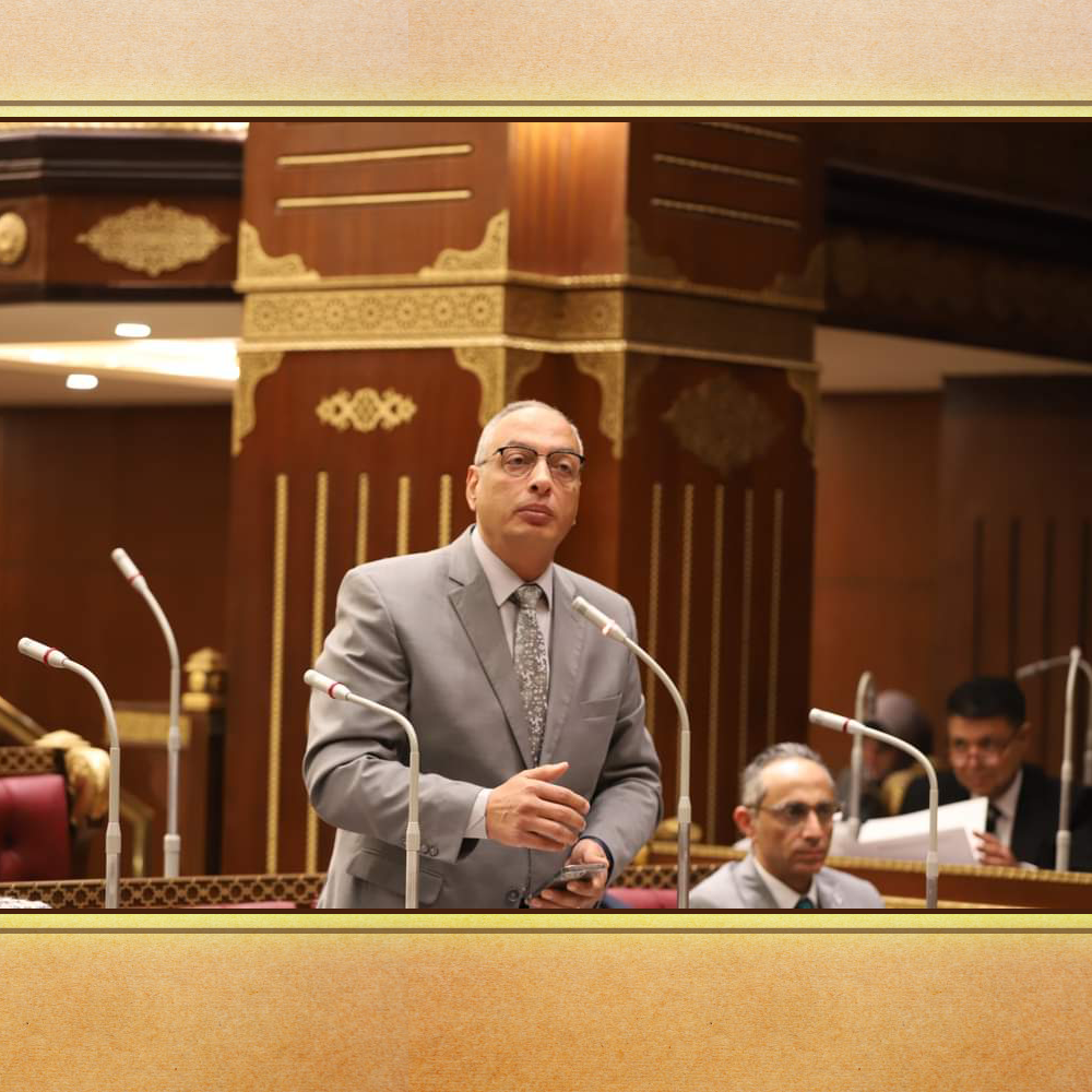 Eng. / Essam Al-Naggar Chairman of the General organization for Export and Import Control reviews in the Senate, the GOEIC’s efforts to support Egyptian exports