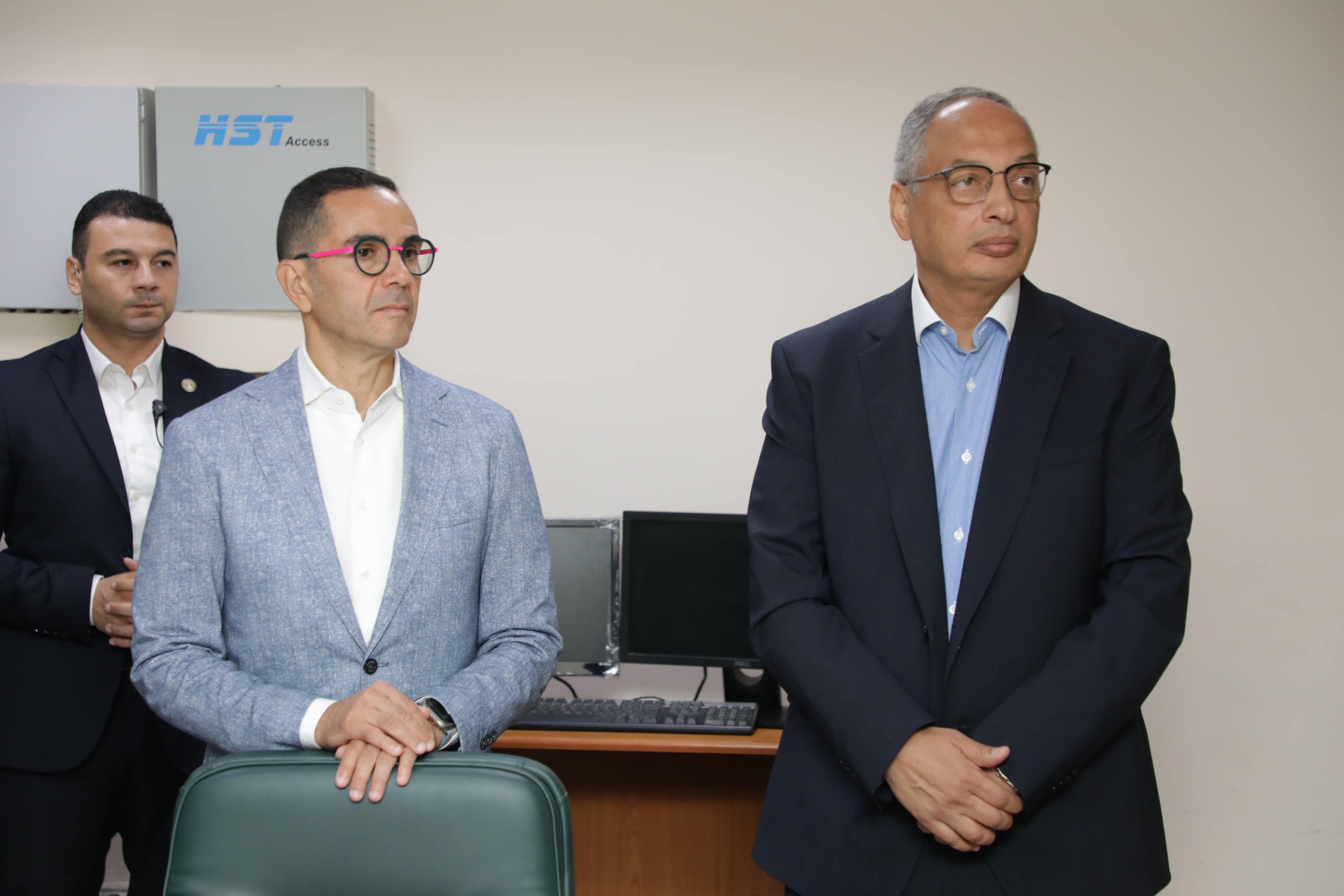 وزير الاستثمار والتجارة الخارجية م. حسن الخطيب يفتتح احدث معمل للاختبارات الضوئية بالهيئة العامة للرقابة على الصادرات والواردات