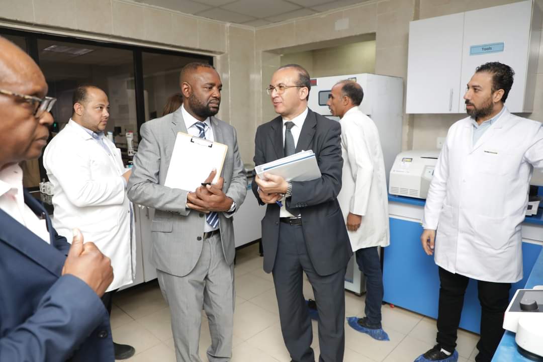 COMESA DELEGATION's VISIT TO THE GOIEC labs