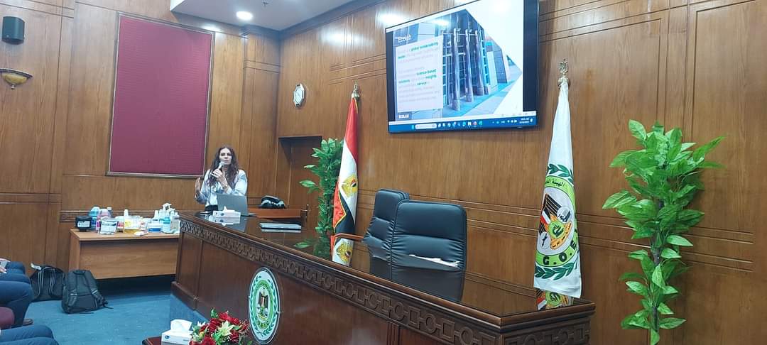 ورشة العمل المنعقدة بالهيئة بالتعاون مع شركة ECOlab الامريكية