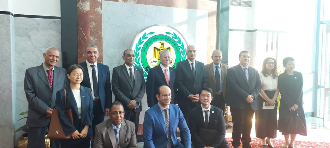 زيارة السفير الكورى لفرع الهيئة بميناء الدخيلة