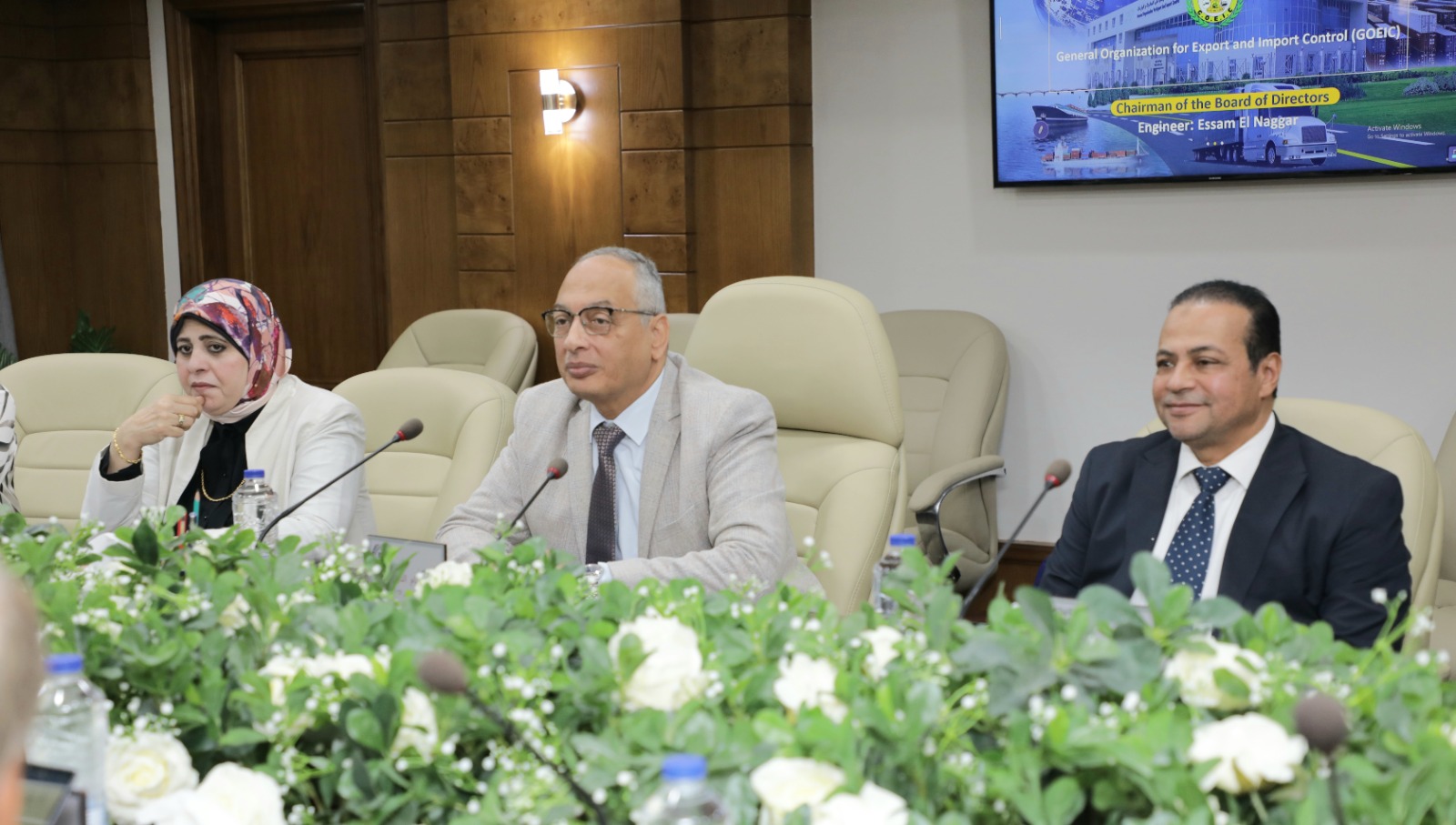 رئيس الهيئة العامة للرقابة على الصادرات والواردات يستقبل وفدا من الإدارة الحكومية لتنظيم السوق في جمهورية الصين (SAMA) لبحث سبل التعاون بينهما في مجال تقييم المطابقة وفحص ومطابقة المنتجات والرقابة على التجارة الالكترونية.