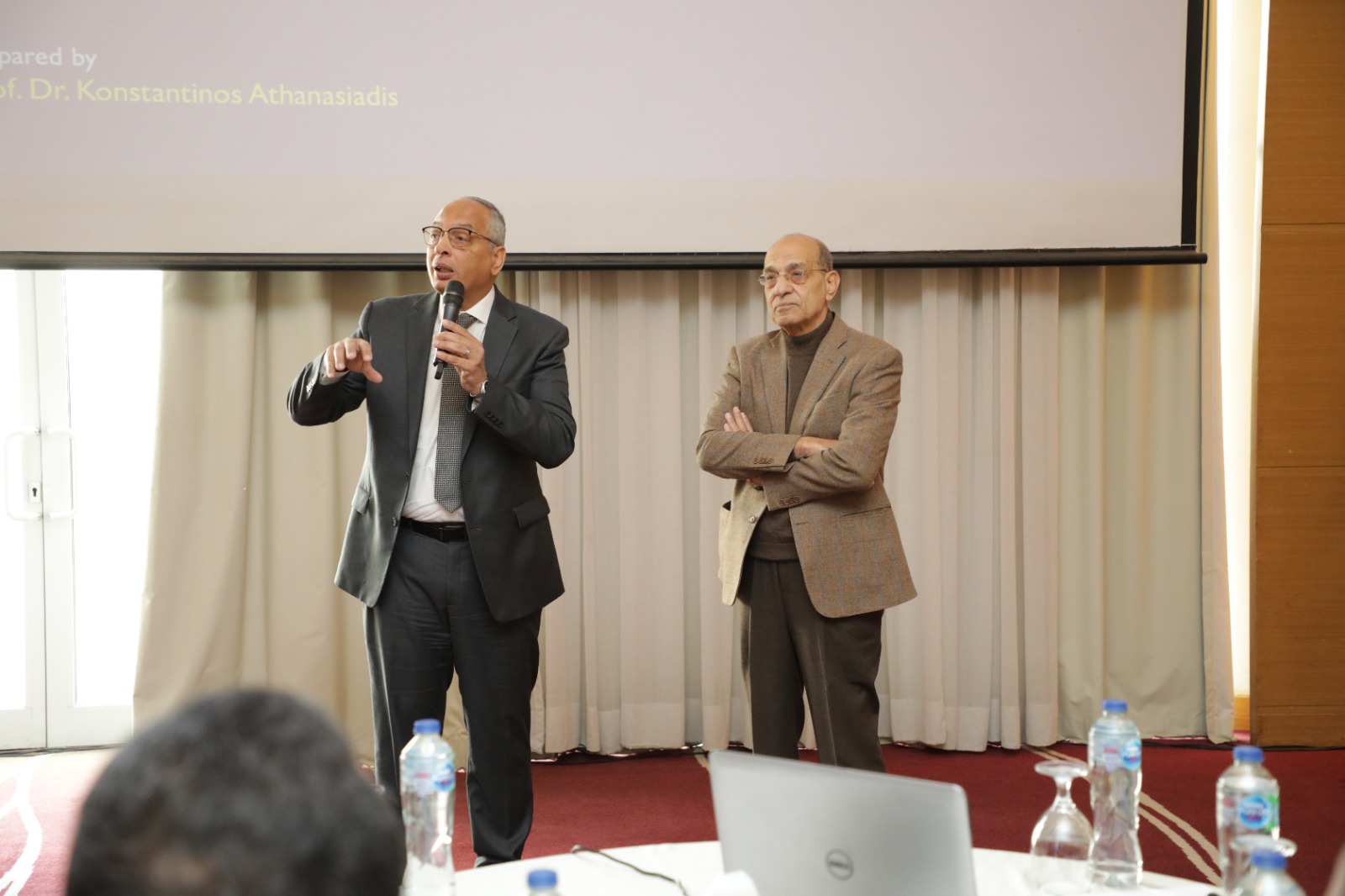 زيارة رئيس الهيئة للتدريب الخاص بمشروع تطوير إجراءات تقييم وتصنيف المخاطر و الممول من مشروع تمويل وتنمية الصادرات (USAID)