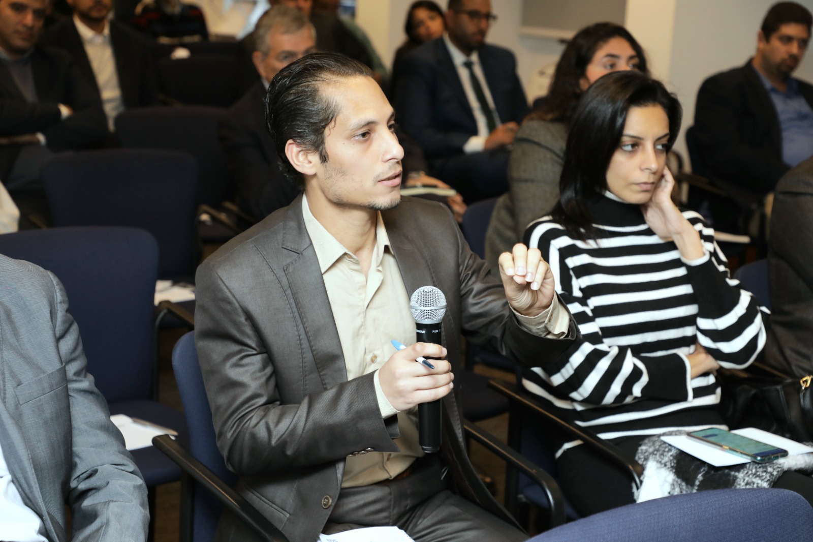 المهندس عصام النجار في ضيافة الغرفه التجارية الأمريكية بالقاهرة