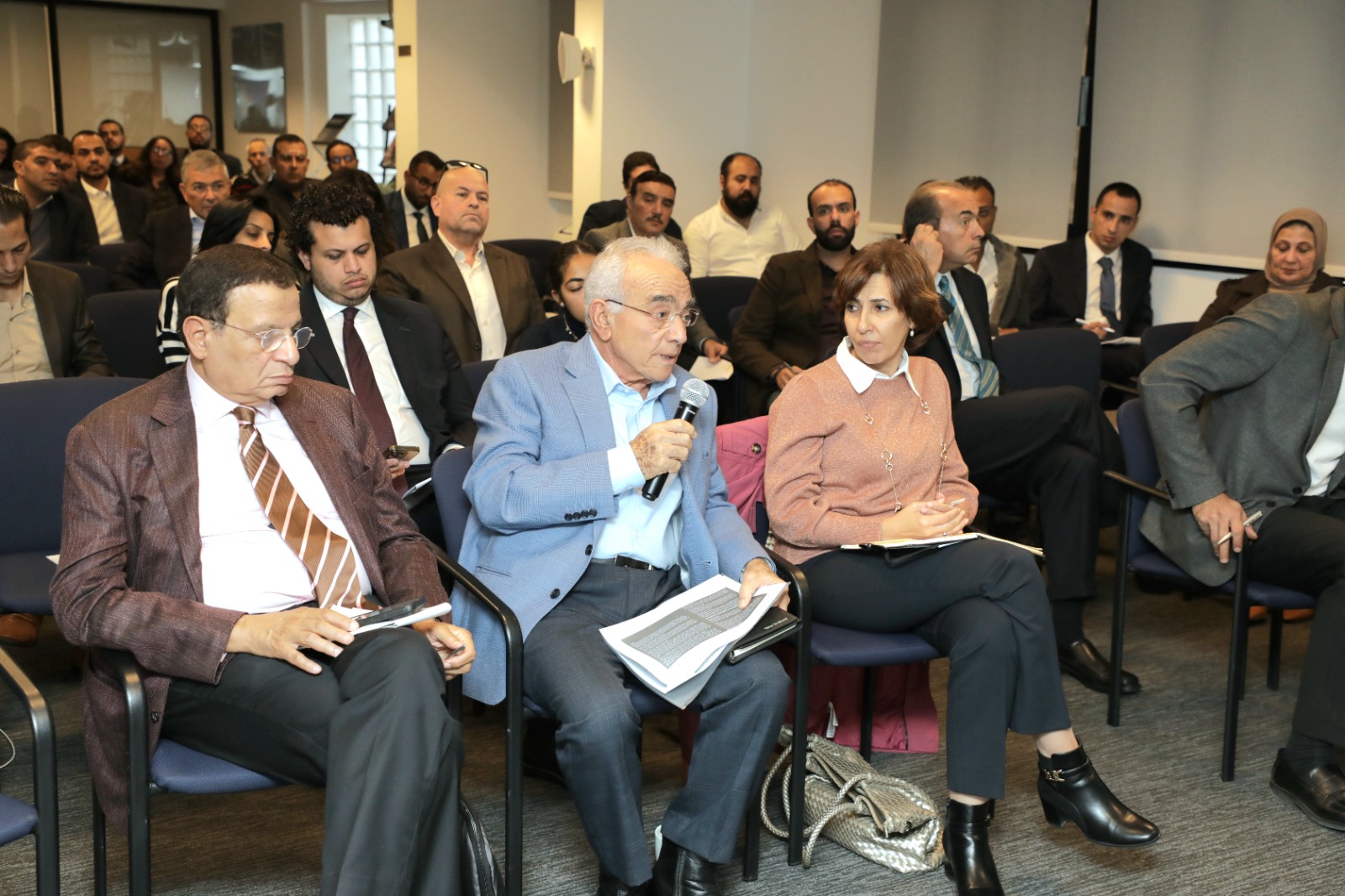 المهندس عصام النجار في ضيافة الغرفه التجارية الأمريكية بالقاهرة