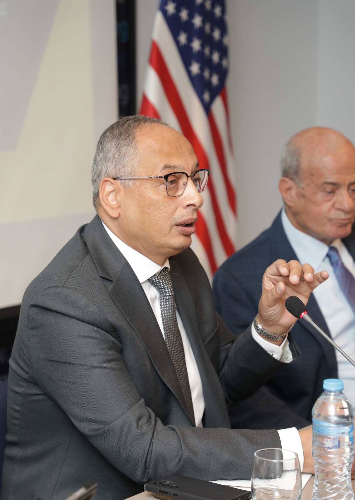 المهندس عصام النجار في ضيافة الغرفه التجارية الأمريكية بالقاهرة