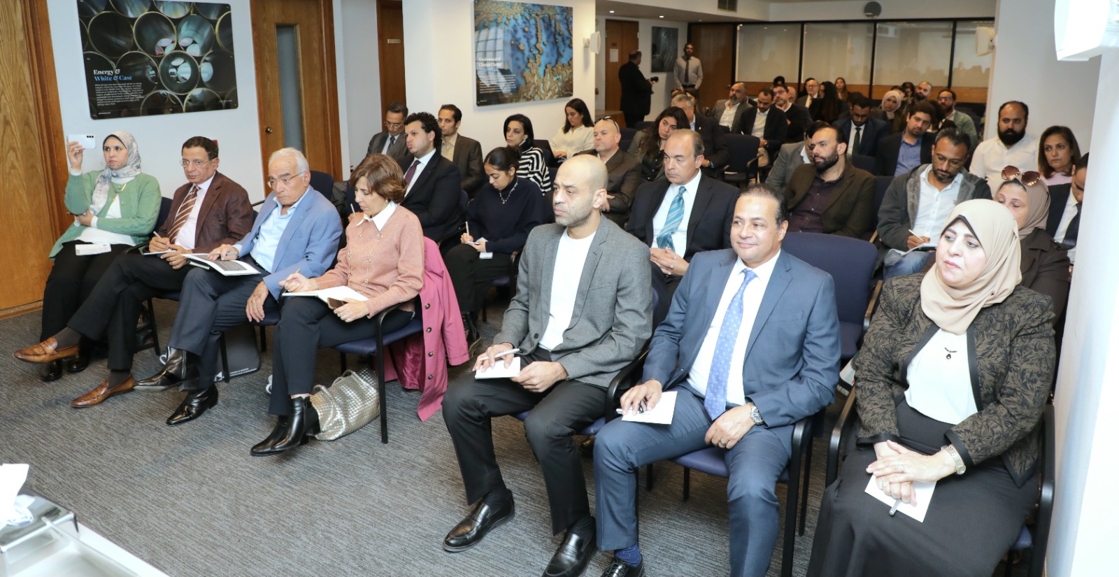 المهندس عصام النجار في ضيافة الغرفه التجارية الأمريكية بالقاهرة