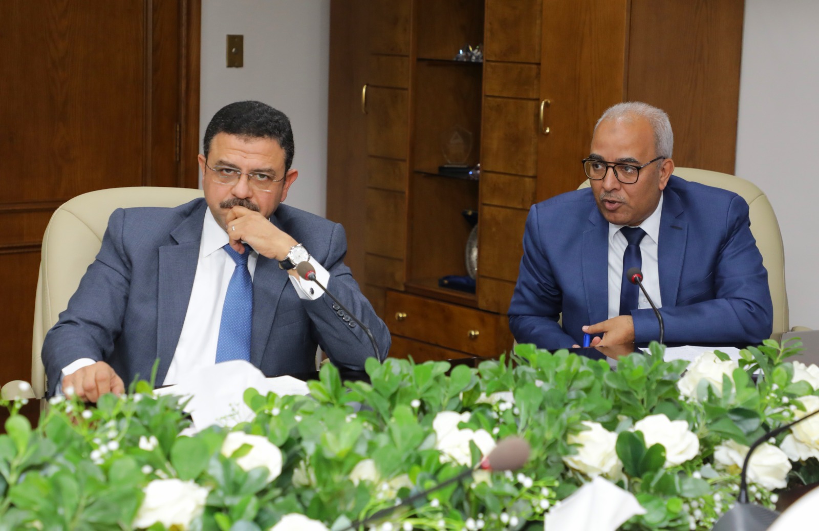 اجتماع الجهات الرقابية لتقليل زمن الافراج الجمركي