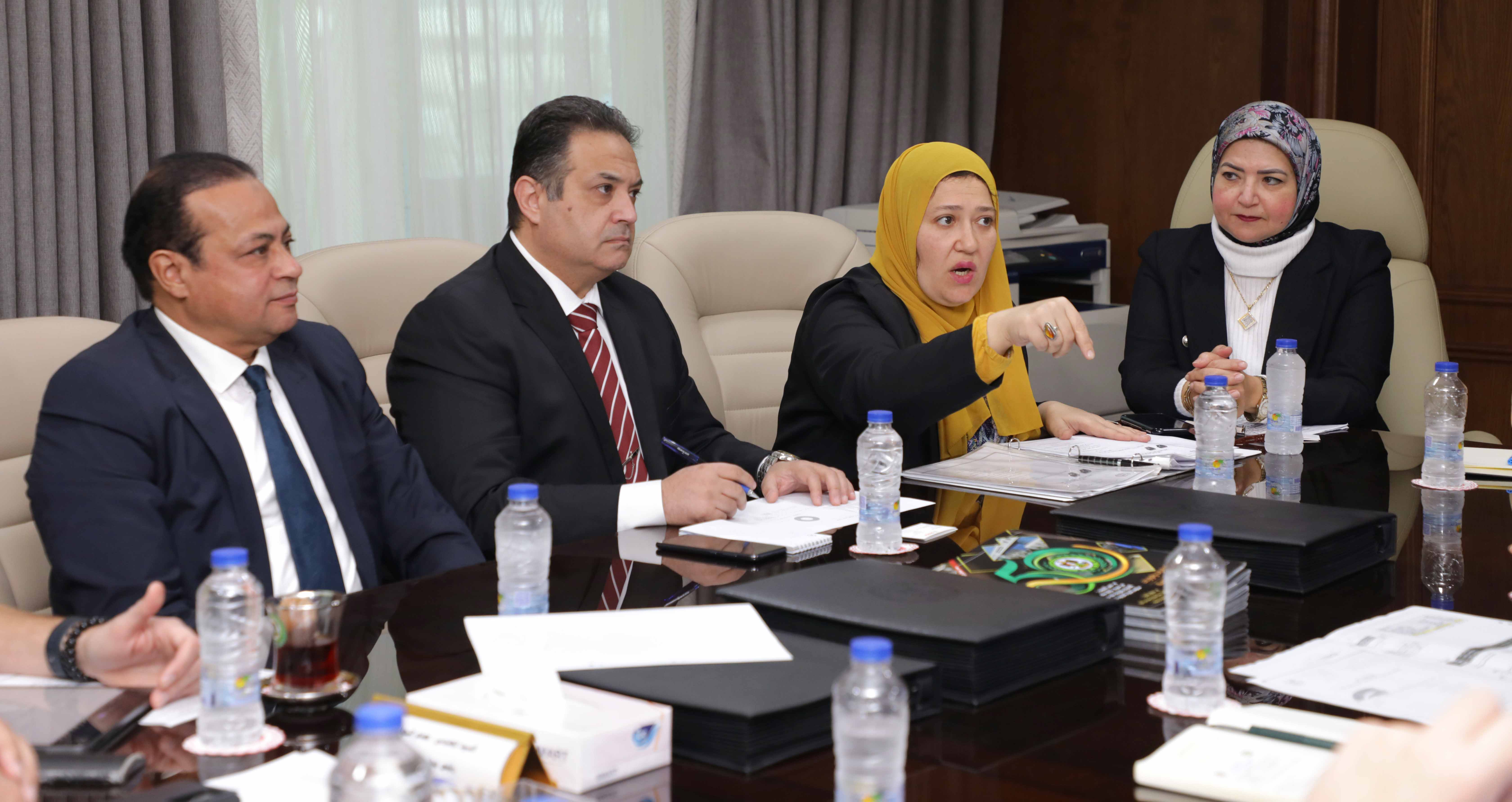 المهندس عصام النجار يستقبل وفد من شركة بوش العالمية
