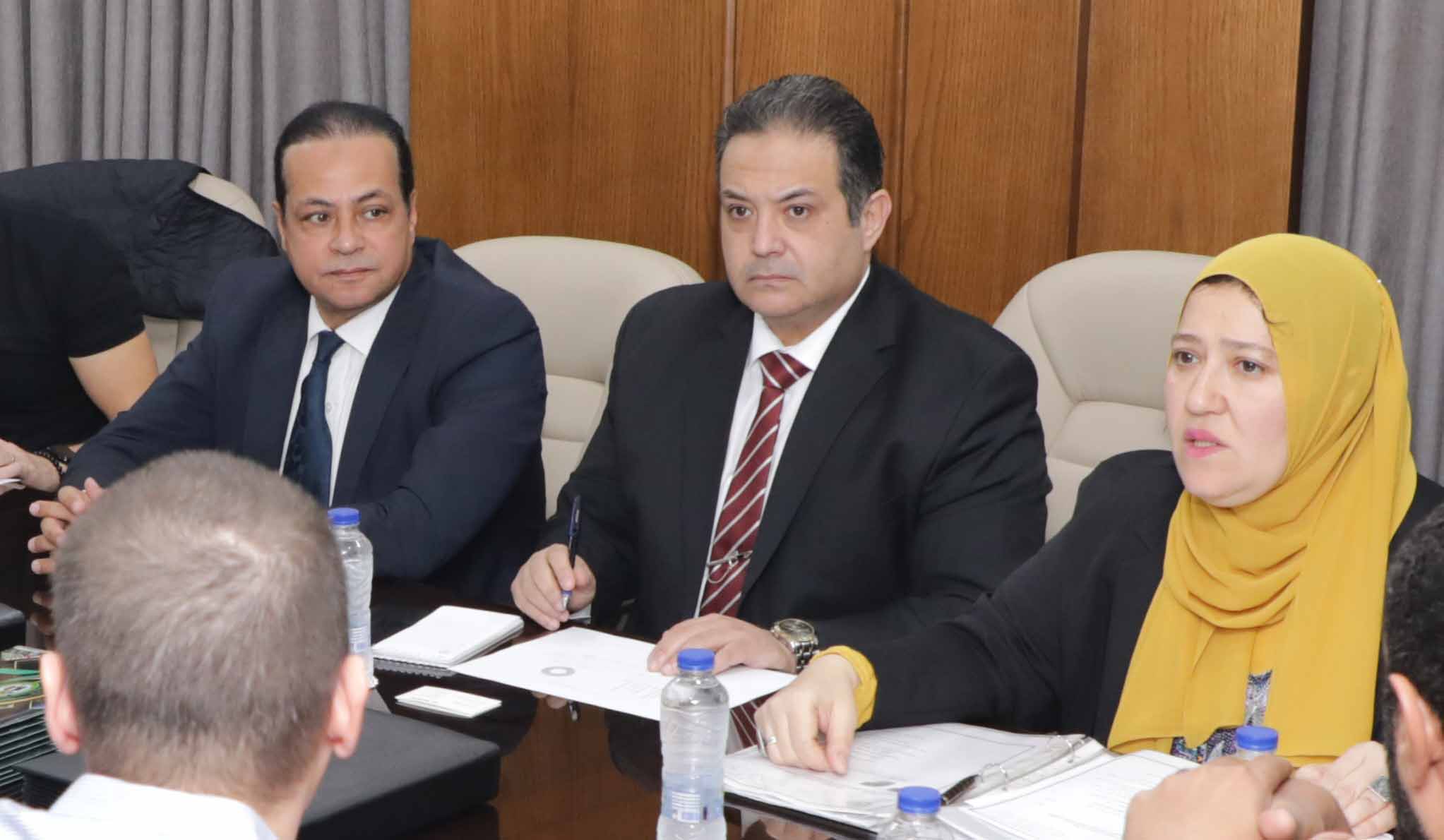 المهندس عصام النجار يستقبل وفد من شركة بوش العالمية