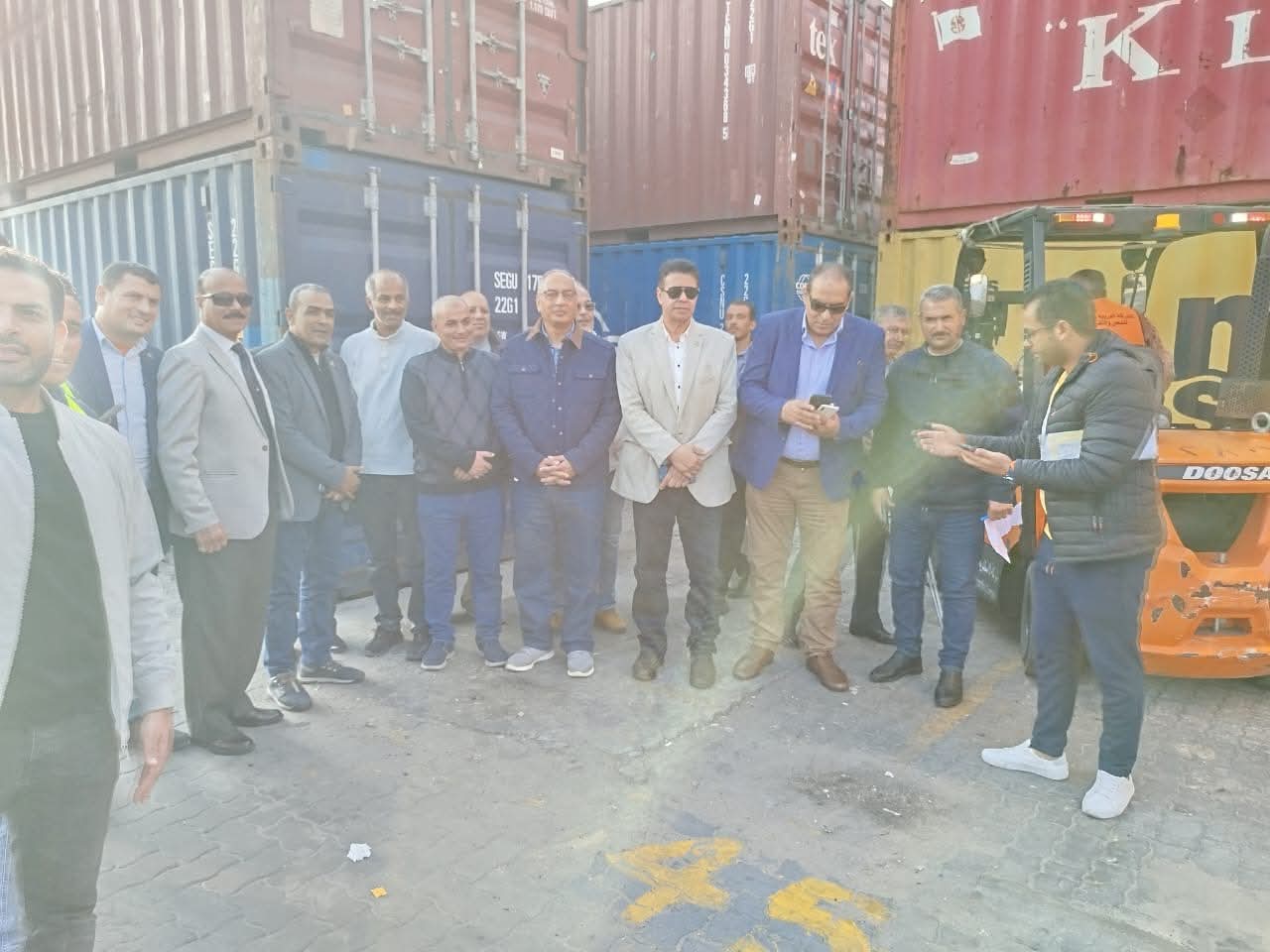 متابعة منظمومة الافراج الجمركى