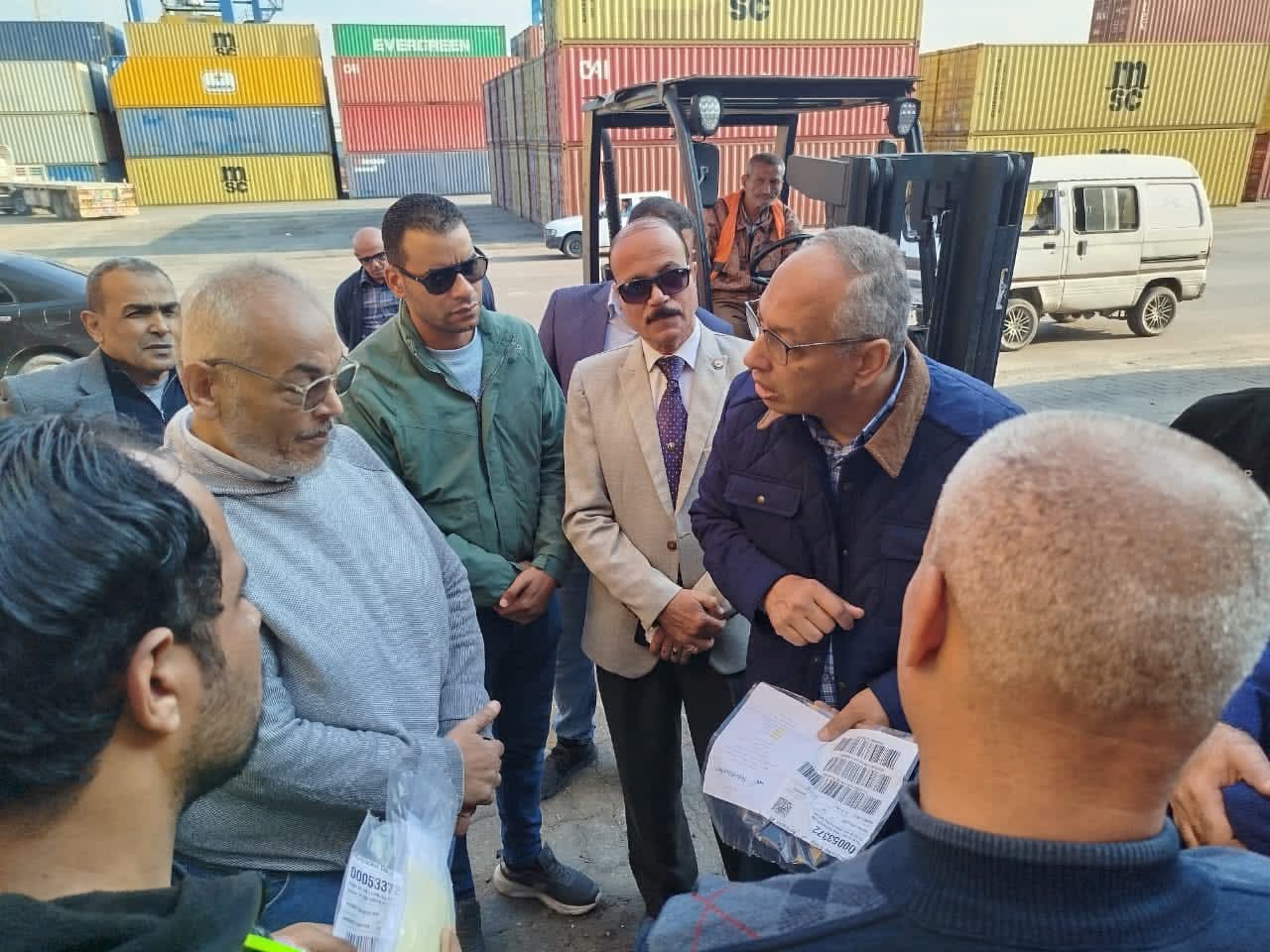 متابعة منظمومة الافراج الجمركى