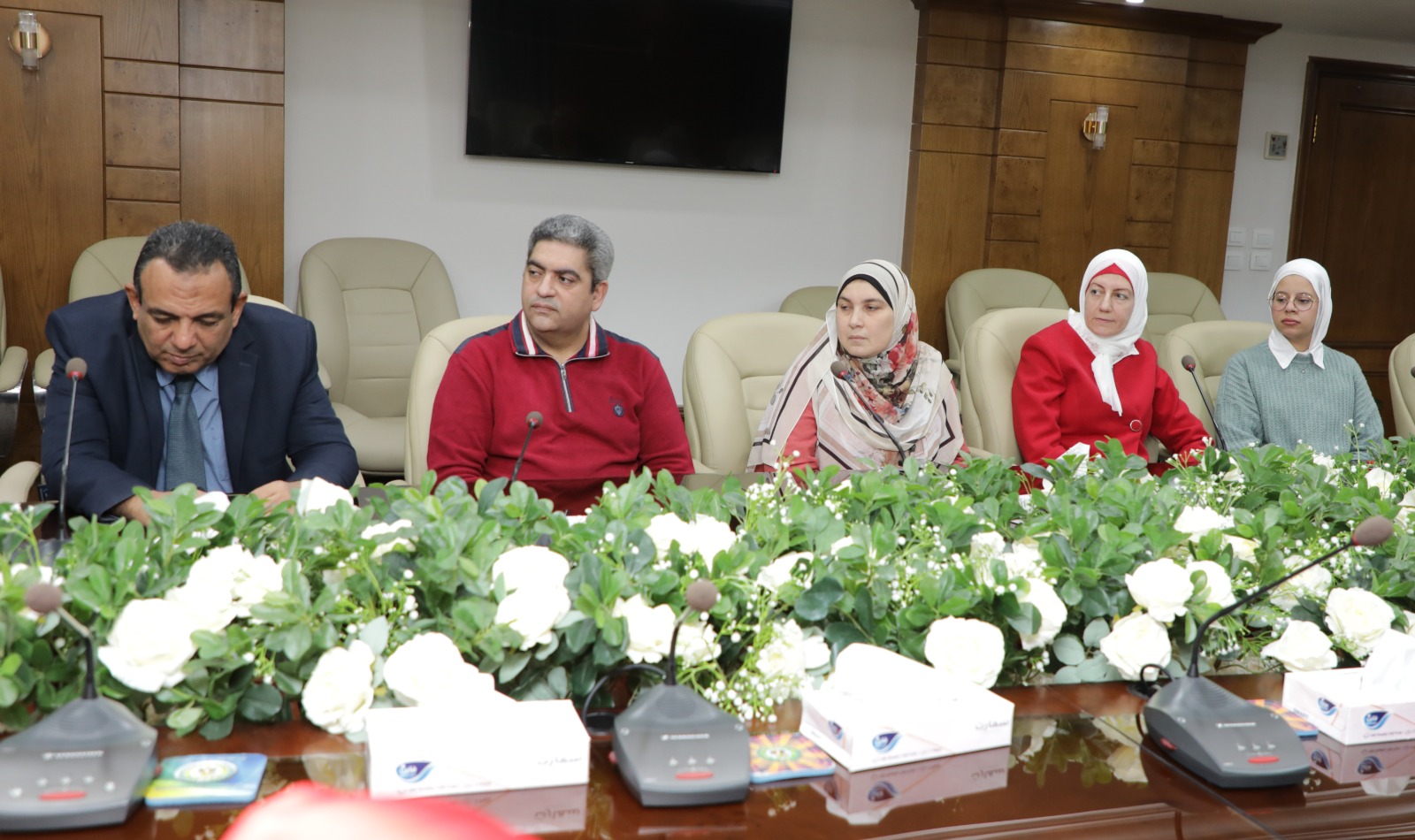 اجتماع رئيس مجلس الادارة مع وحدة الكفاءة الفنية ( PT)
