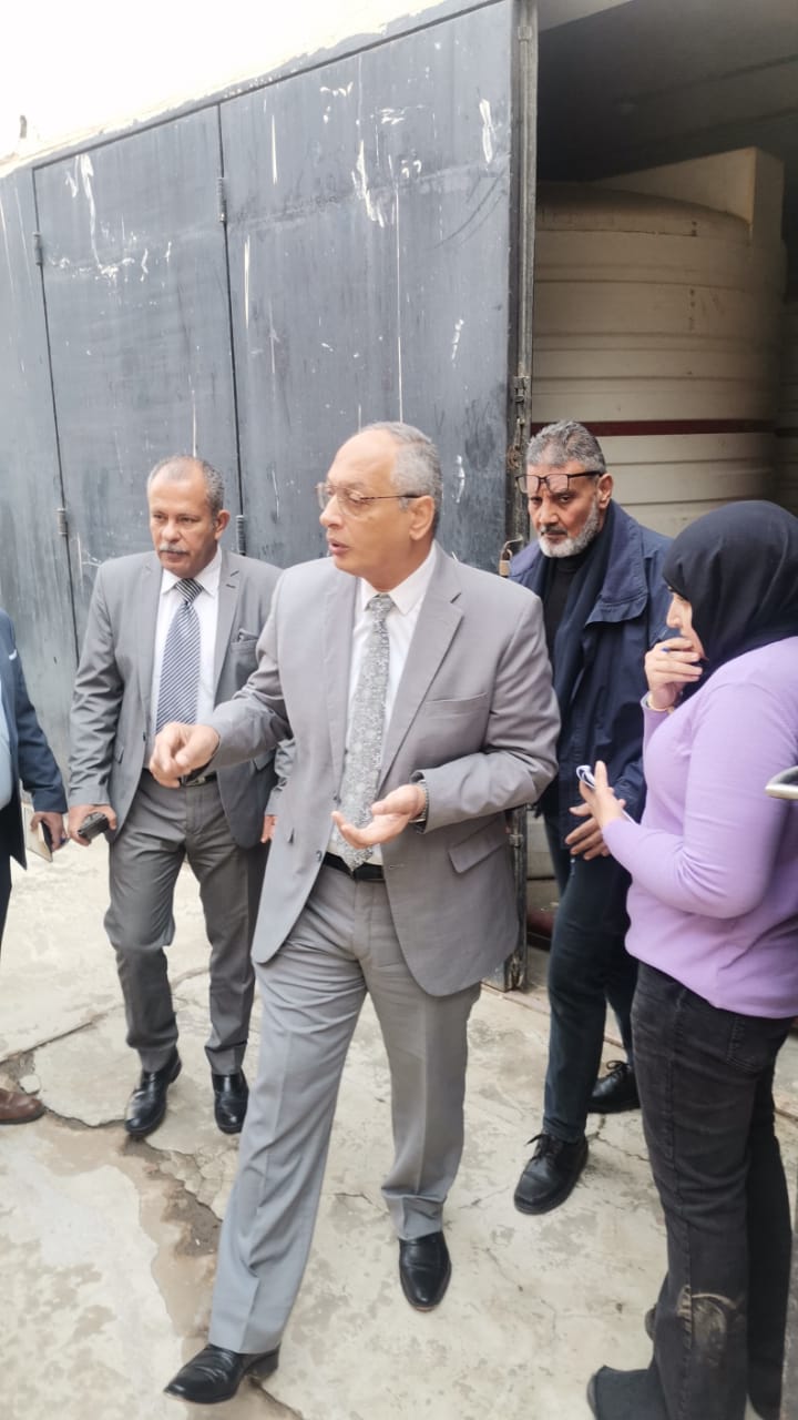 م. عصام النجار يتفقد سير العمل بفرع الهيئة بمدينة اكتوبر  ويتابع  مراحل التطوير  به