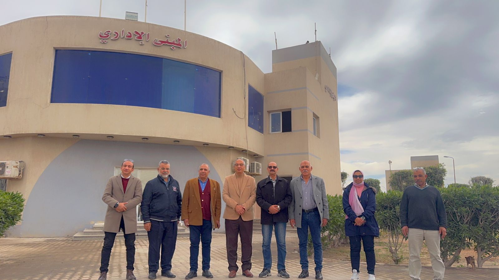 توجه اليوم السيد المهندس عصام النجا الى فرع الهيئة بالسويس لتفقد اجراءات العمل بميناء السويس والادبية والعين السخنة وبدر الجاف