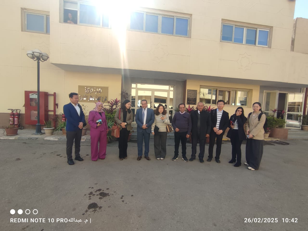 يستقبل م. عصام النجار  الوفد الممثل لمنظمة CVC الصينية االرائدة المعتمدة دوليا لإصدار الشهادات والاختبارات