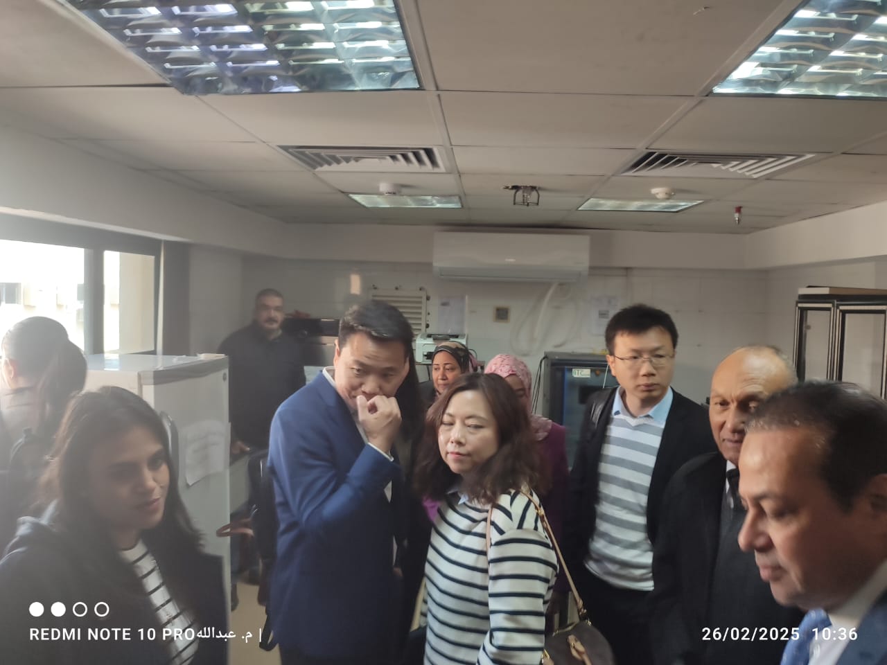يستقبل م. عصام النجار  الوفد الممثل لمنظمة CVC الصينية االرائدة المعتمدة دوليا لإصدار الشهادات والاختبارات