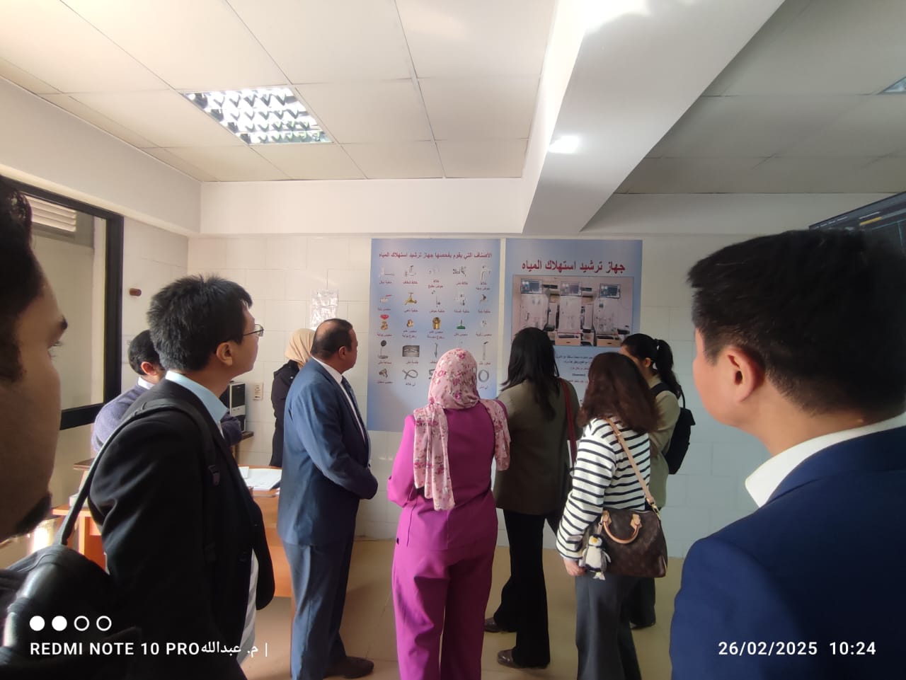 يستقبل م. عصام النجار  الوفد الممثل لمنظمة CVC الصينية االرائدة المعتمدة دوليا لإصدار الشهادات والاختبارات