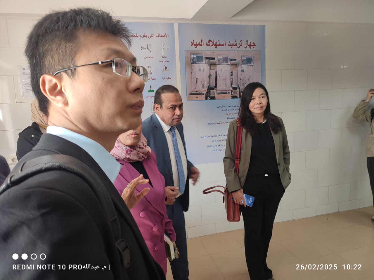 يستقبل م. عصام النجار  الوفد الممثل لمنظمة CVC الصينية االرائدة المعتمدة دوليا لإصدار الشهادات والاختبارات