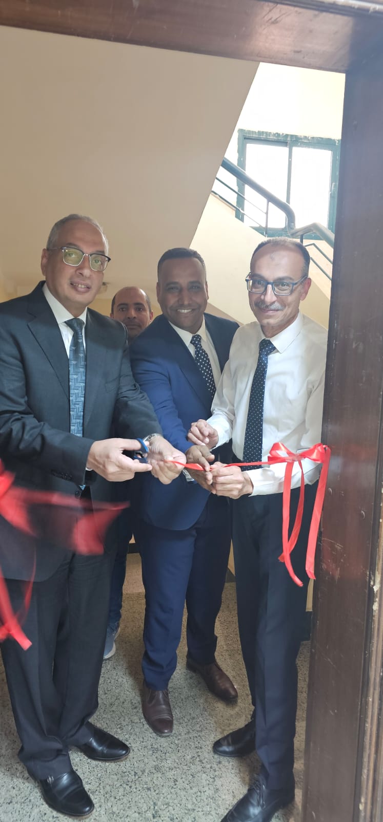 زيارة المهندس عصام النجار فرع ٦ اكتوبر وحضور إفطار مع العاملين وافتتاح إدارة المخاطر التابعة لمركز التميز