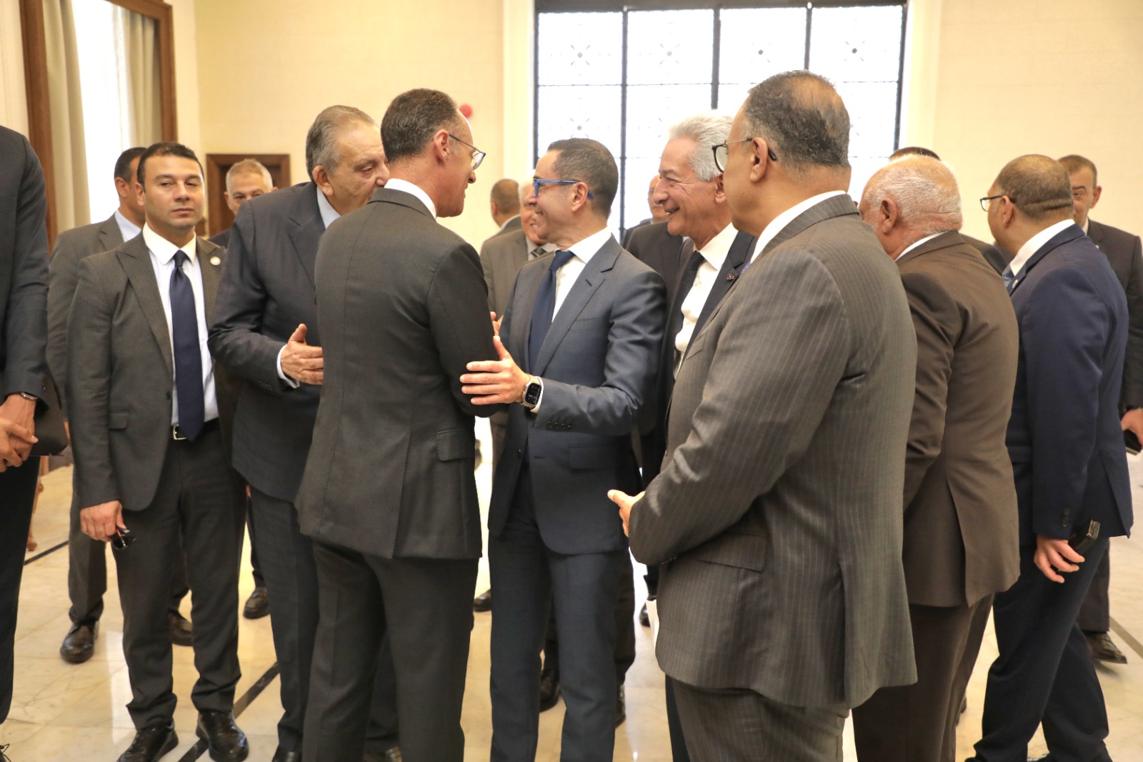 زيارة وزير الاستثمار والتجارة  الخارجية  لميناء الاسكندرية والغرفة التجارية