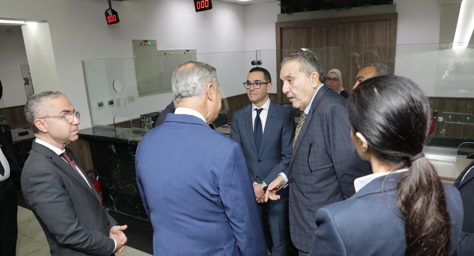 زيارة وزير الاستثمار والتجارة  الخارجية  لميناء الاسكندرية والغرفة التجارية