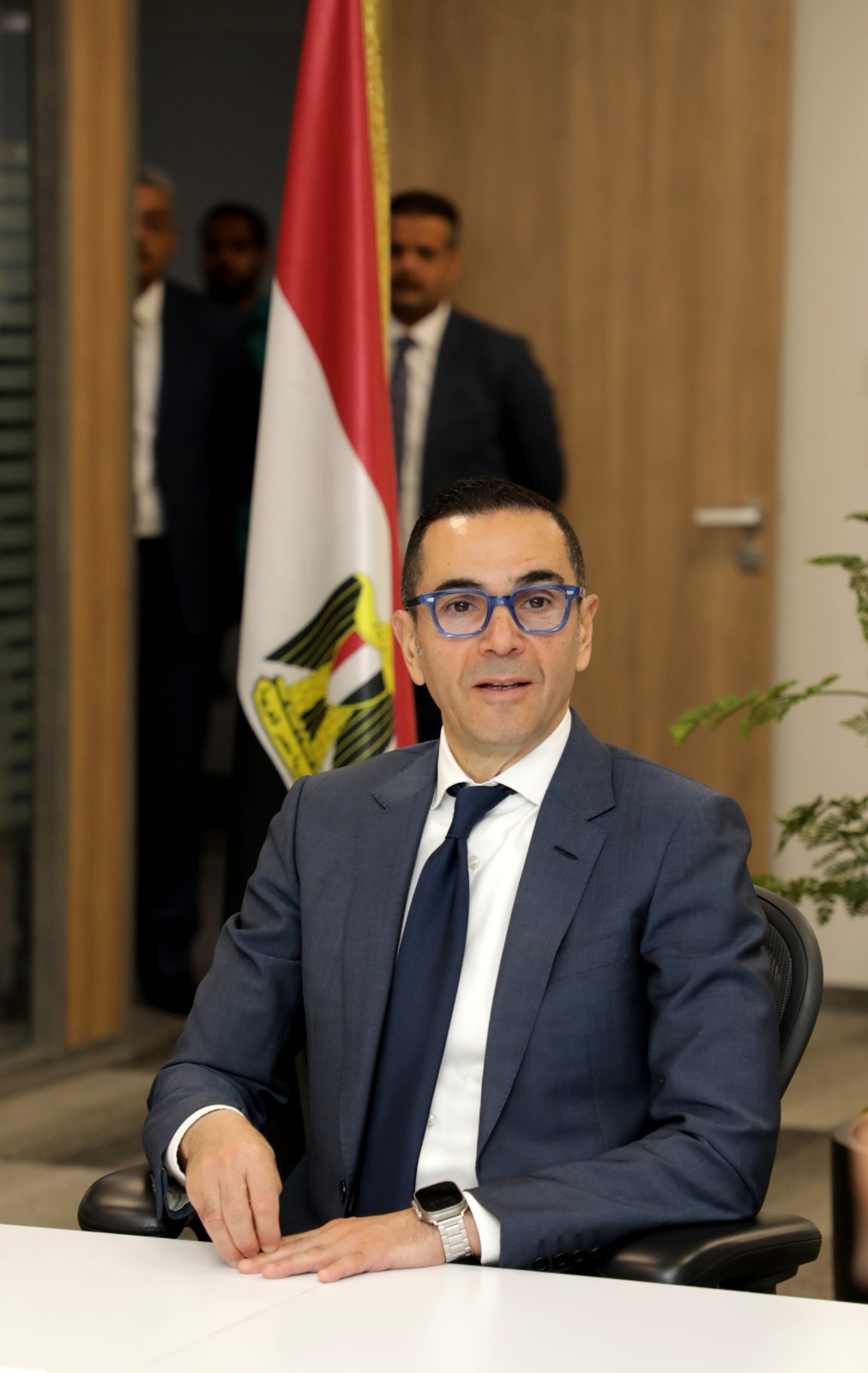 م. عصام النجار يشارك  زيارة وزير الاستثمار والتجارة الخارجية للمركز  اللوجيستي لفرع الإسكندرية (منظومة النافذة)