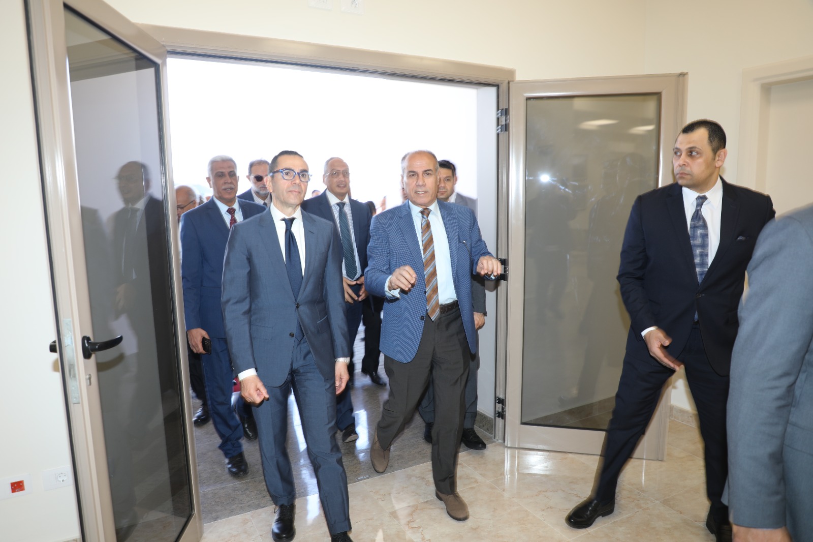 . عصام النجار يشارك م. حسن الخطيب وزير الاستثمار والتجارة الخارجية فى زيارته للجان الفحص المشترك بمحطة تحيا مصر متعددة الأغراض بميناء الاسكندرية TMT و EGMPT