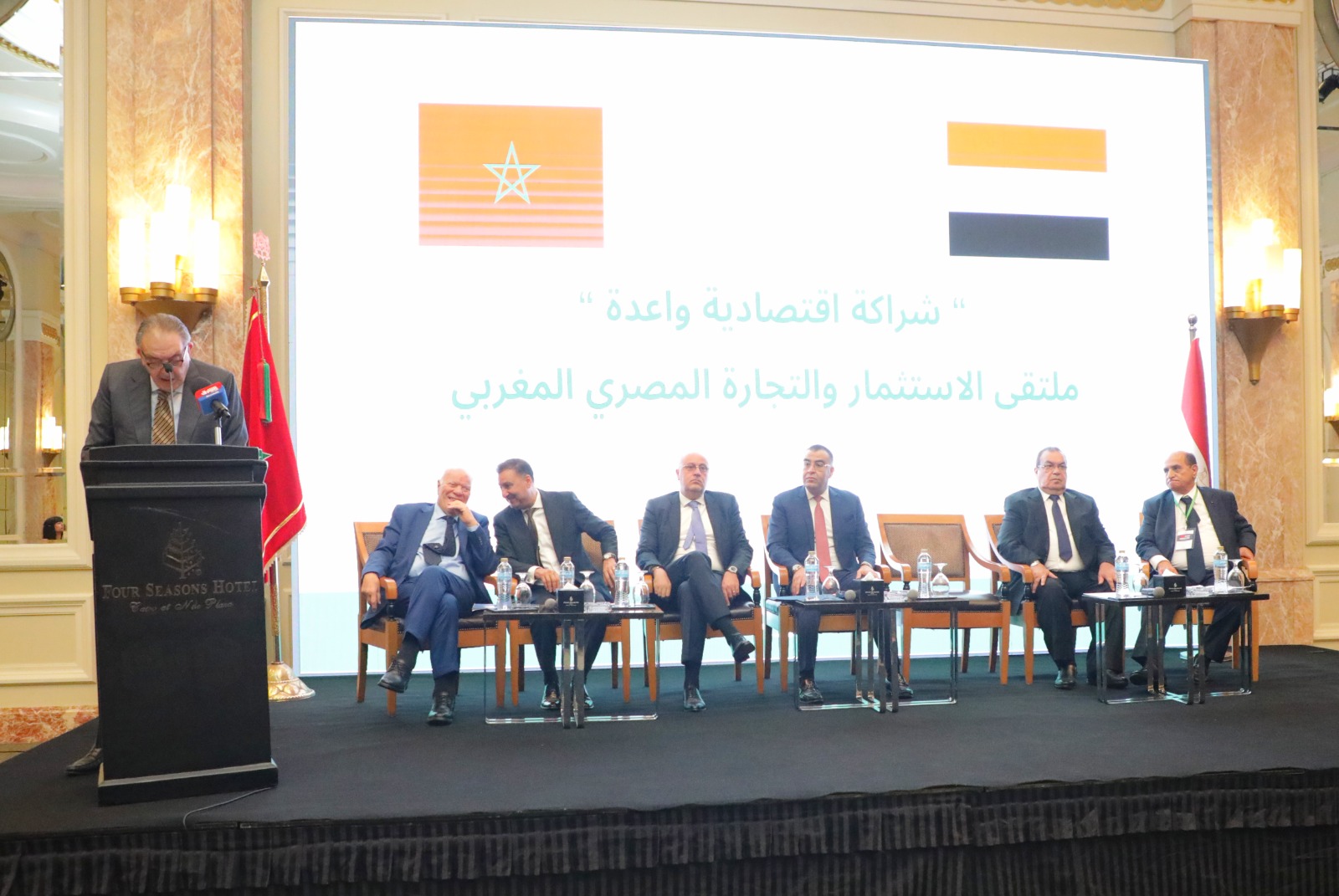 مشاركة م. عصام النجار فى الملتقى المصرى المغربى "شراكة اقتصادية واعدة"