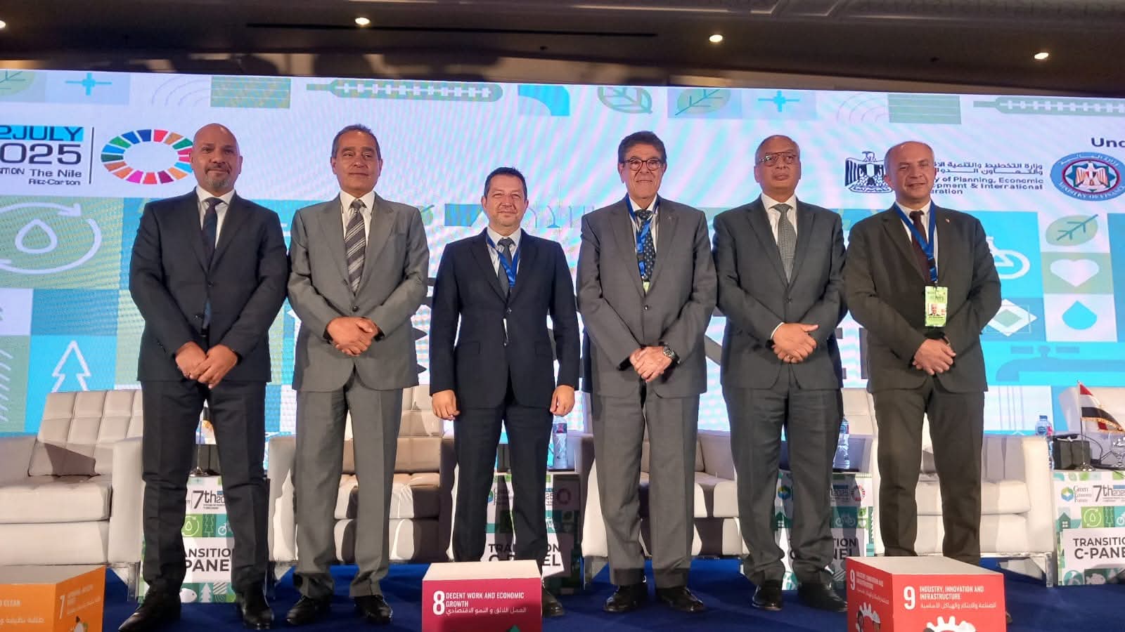 م. عصام النجار  يشارك فى فاعليات المنتدى السابع للاقتصاد الاخضر (Egypt GEF Forum)  وذلك خلال الجلسة النقاشية  الثانية بعنوان فتح اسواق جديدة وزيادة معدلات التصدير .