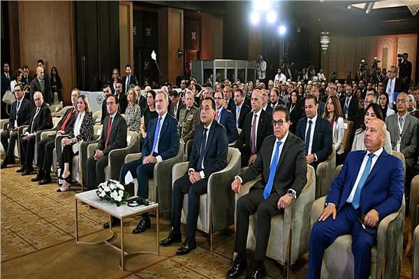 Eng. Essam El-Naggar, President of the GOEIC, participates in launching events of the Egyptian-Spanish Business Forum organized by the Ministry of Investment and Foreign Trade and the General Authority for Investment and Free Zones (GAFI), in cooperation with State Secretariat for Trade in Spain through Spanish Export and Investment (ICEX). The forum was attended by His Majesty King Felipe VI of Spain, Prime Minister Dr. Mostafa Madbouly, and Minister of Investment and Foreign Trade Eng. Hassan El-Khatib.
