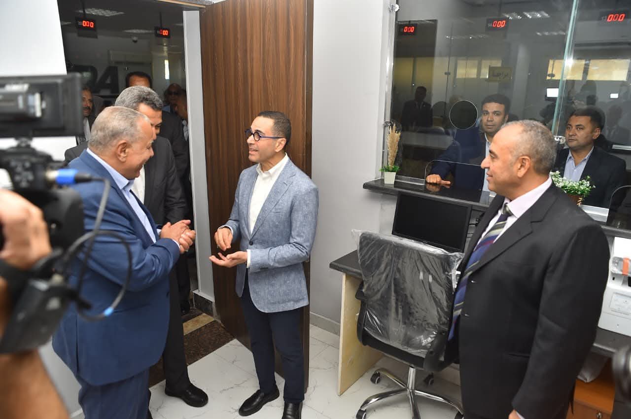 افتتاح مكتب التسجيلات التجارية للهيئة  بالغرفة التجارية بالسويس