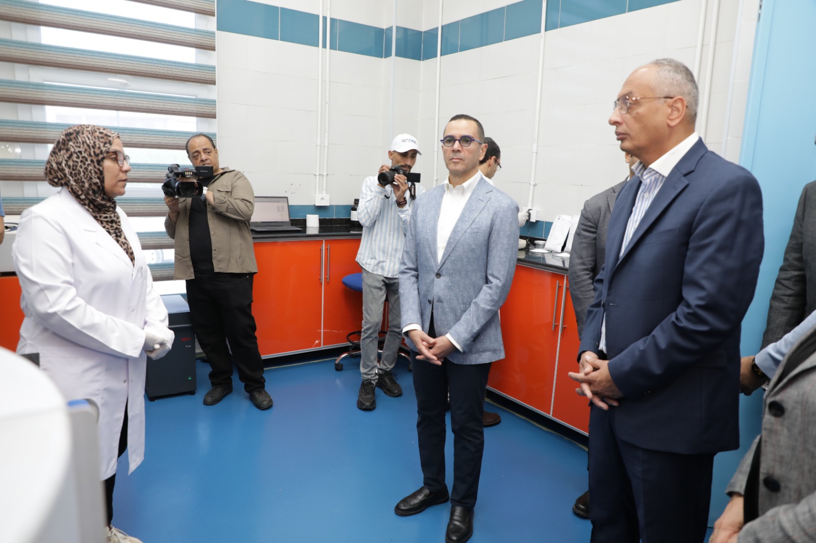 وزير الاستثمار والتجارة الخارجية يفتتح المرحلة الثانية من المعامل الصناعية بميناء السخنة