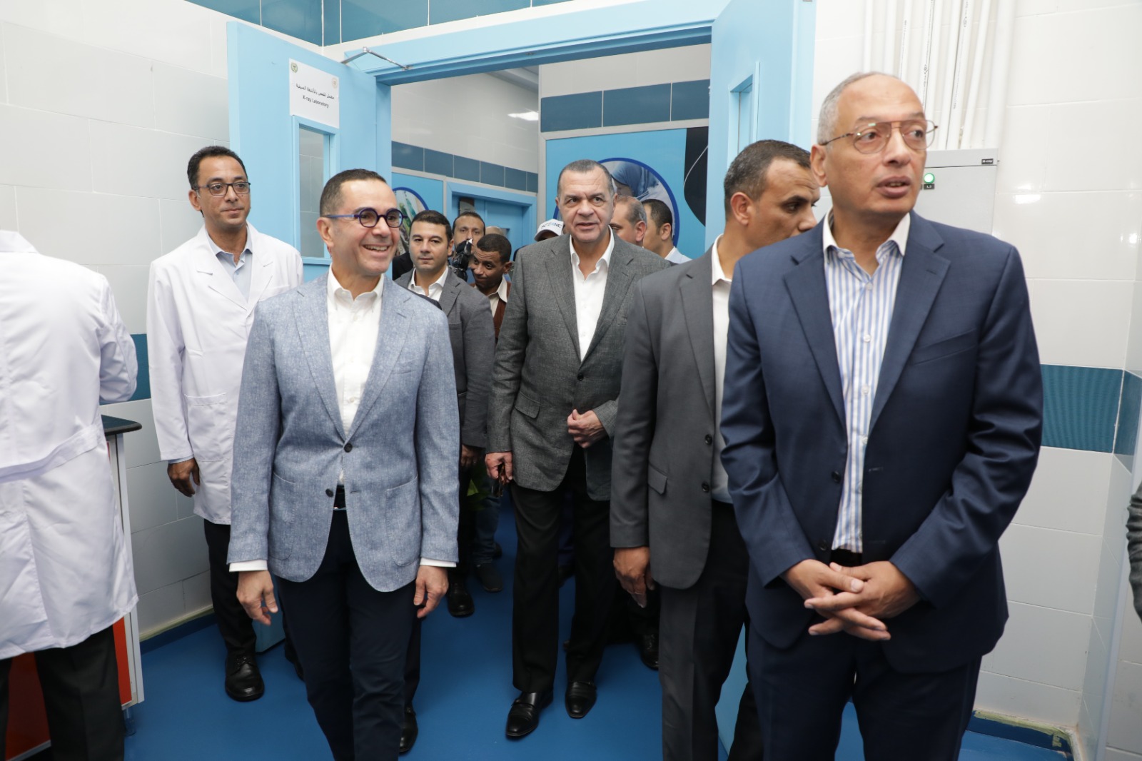 وزير الاستثمار والتجارة الخارجية يفتتح المرحلة الثانية من المعامل الصناعية بميناء السخنة
