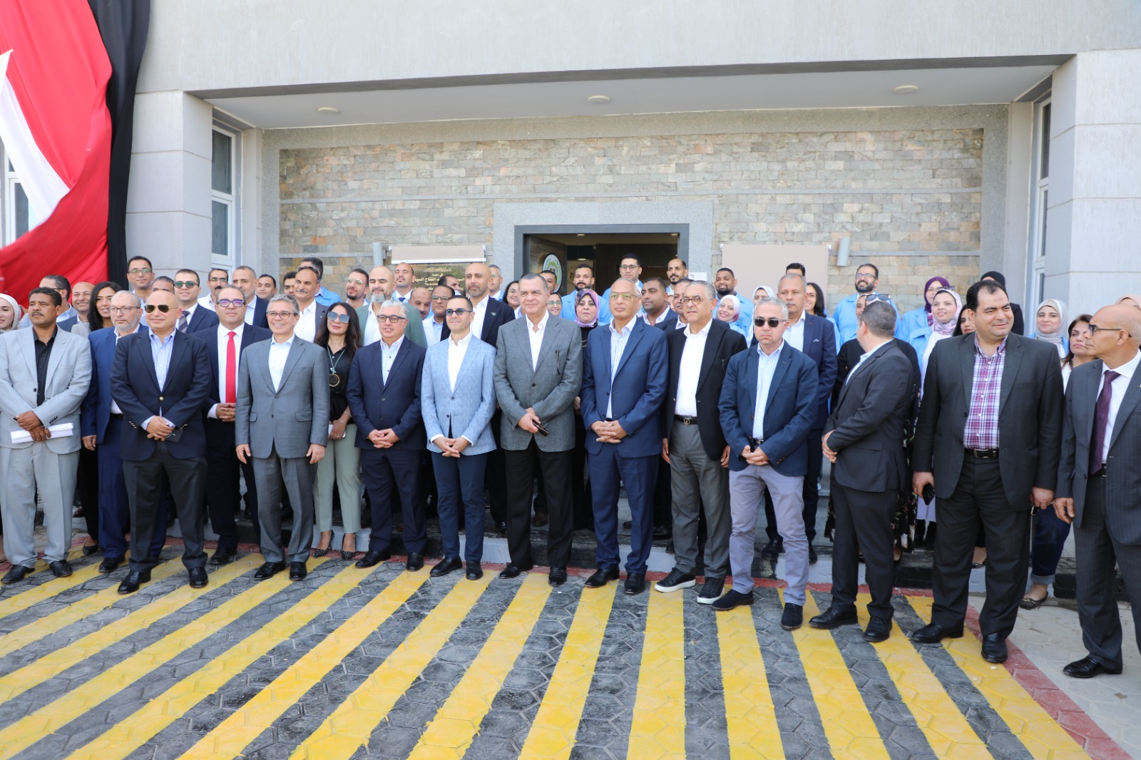 وزير الاستثمار والتجارة الخارجية يفتتح المرحلة الثانية من المعامل الصناعية بميناء السخنة