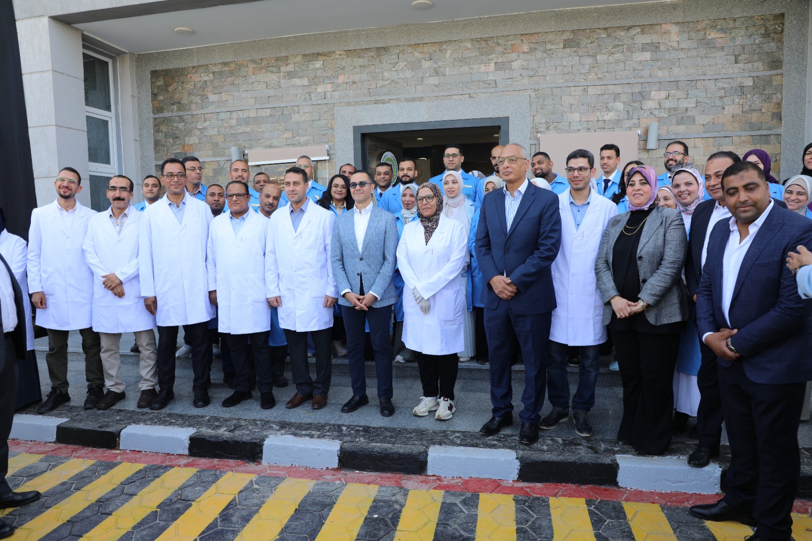 وزير الاستثمار والتجارة الخارجية يفتتح المرحلة الثانية من المعامل الصناعية بميناء السخنة