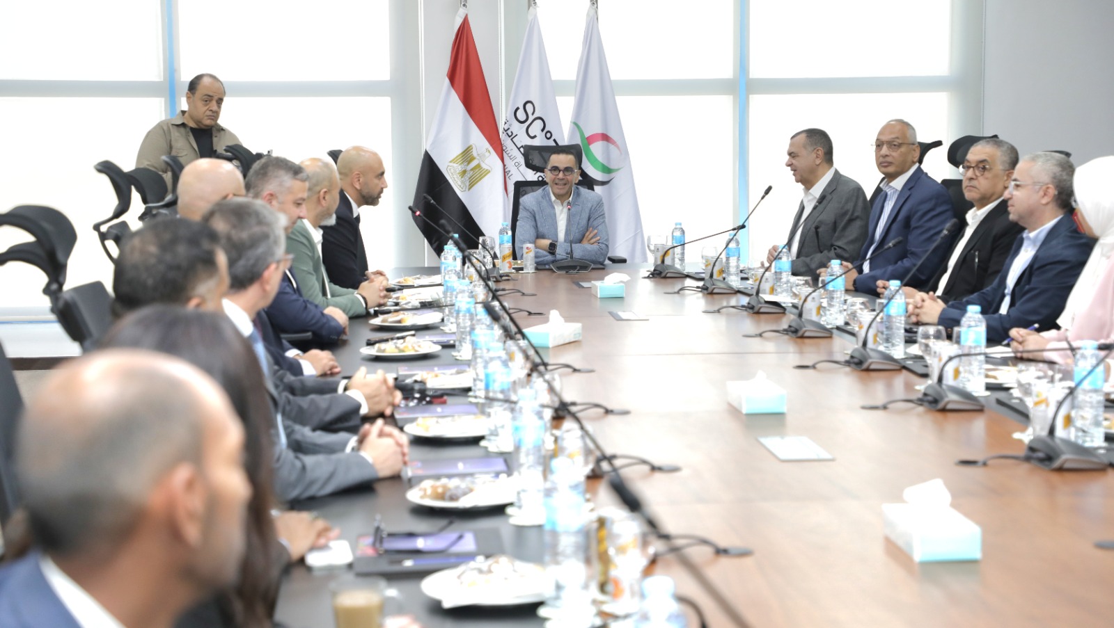 وزير الاستثمار والتجارة الخارجية يفتتح المرحلة الثانية من المعامل الصناعية بميناء السخنة