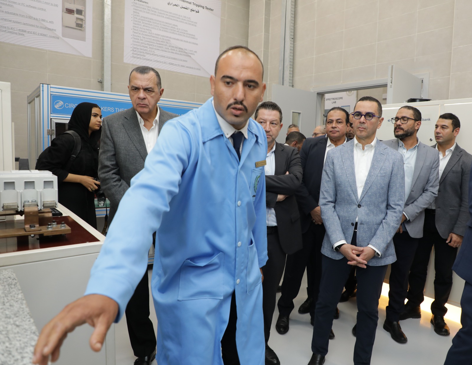 وزير الاستثمار والتجارة الخارجية يفتتح المرحلة الثانية من المعامل الصناعية بميناء السخنة