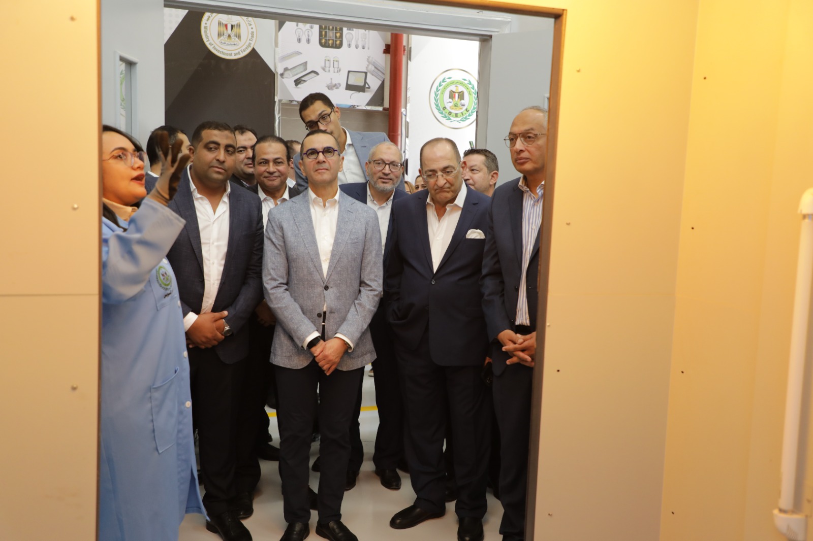 وزير الاستثمار والتجارة الخارجية يفتتح المرحلة الثانية من المعامل الصناعية بميناء السخنة