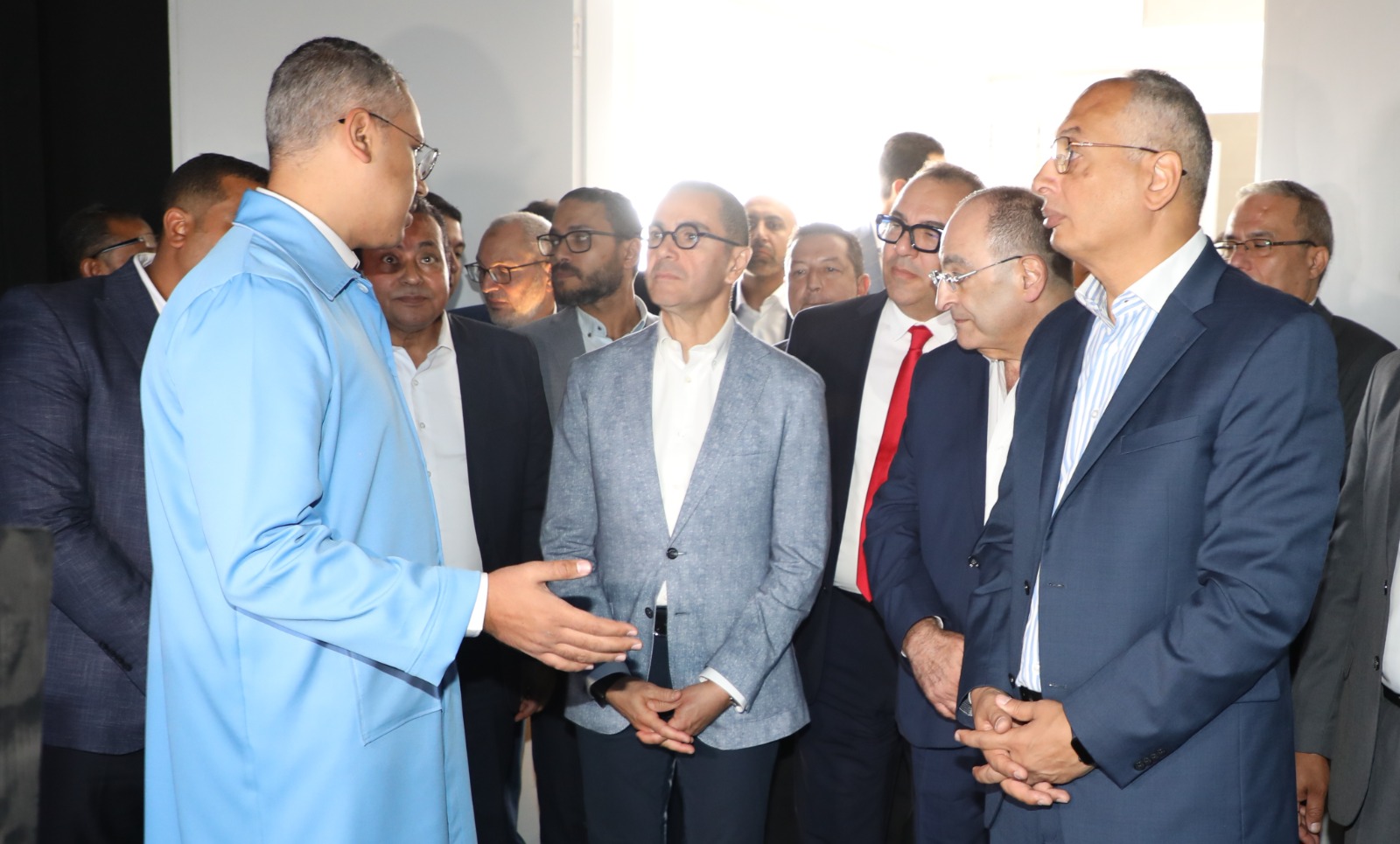 وزير الاستثمار والتجارة الخارجية يفتتح المرحلة الثانية من المعامل الصناعية بميناء السخنة