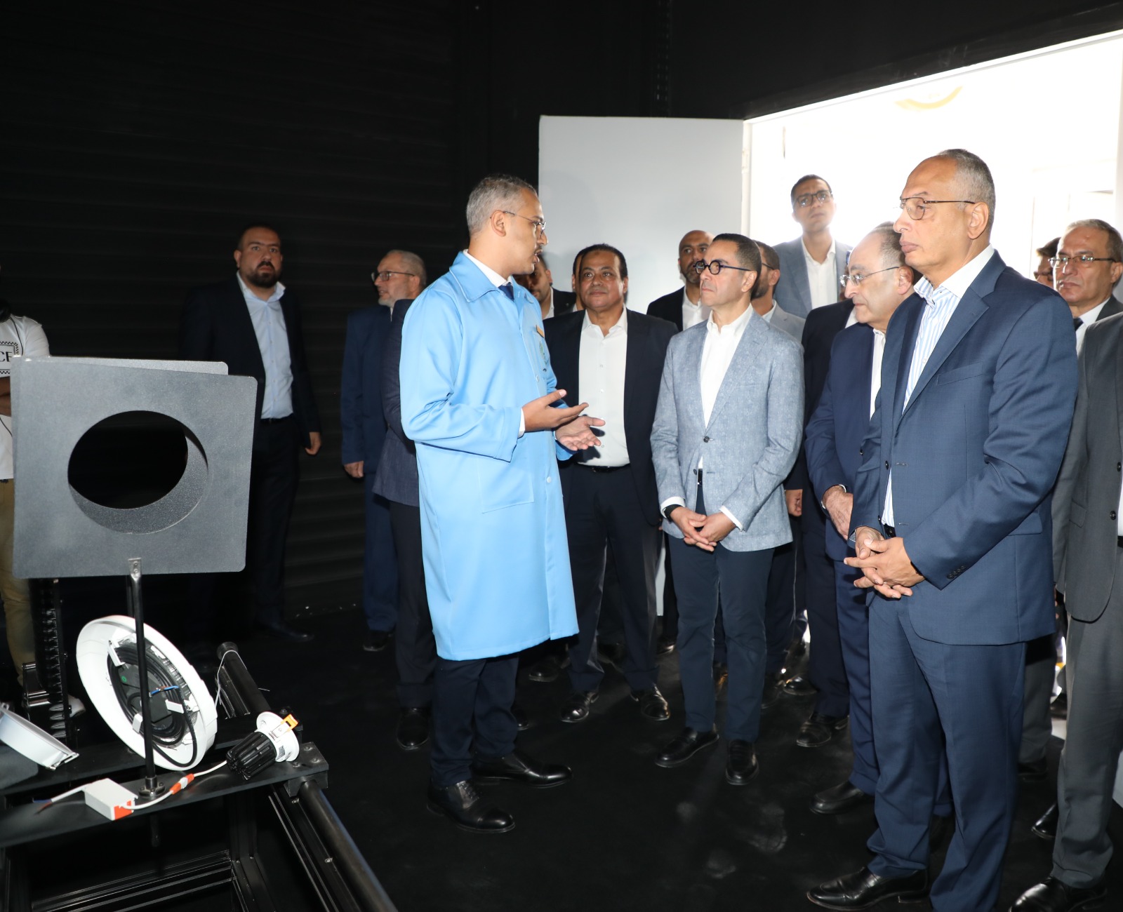 وزير الاستثمار والتجارة الخارجية يفتتح المرحلة الثانية من المعامل الصناعية بميناء السخنة