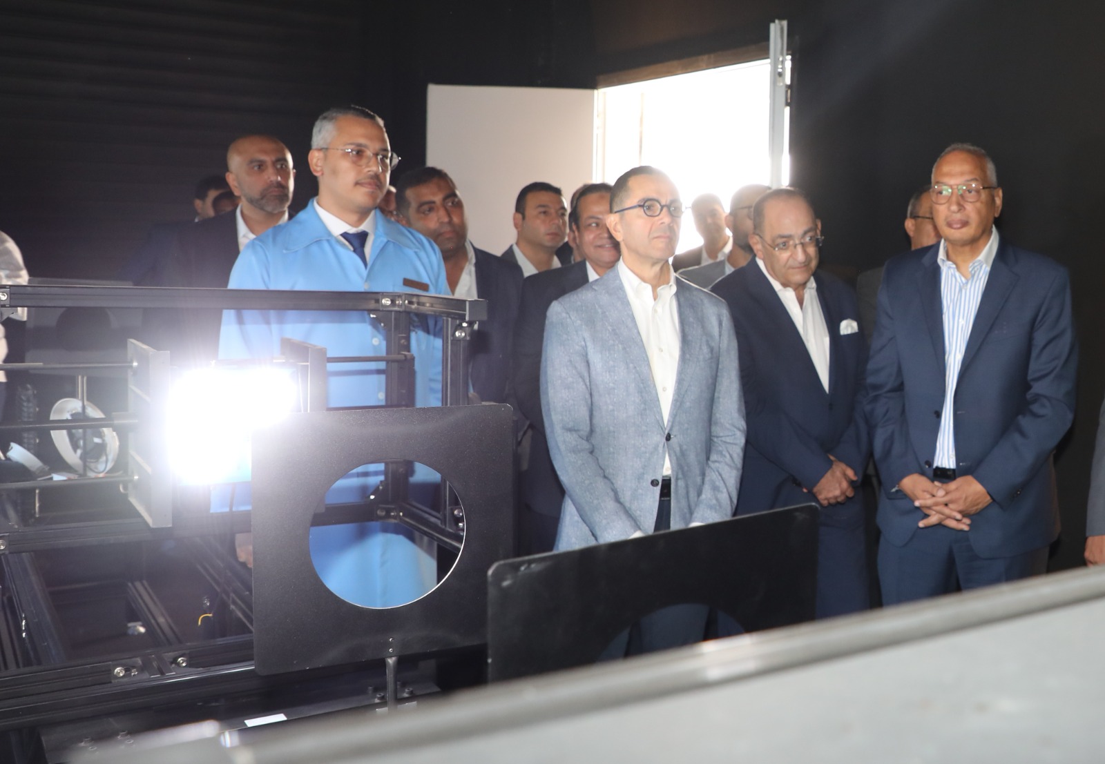 وزير الاستثمار والتجارة الخارجية يفتتح المرحلة الثانية من المعامل الصناعية بميناء السخنة