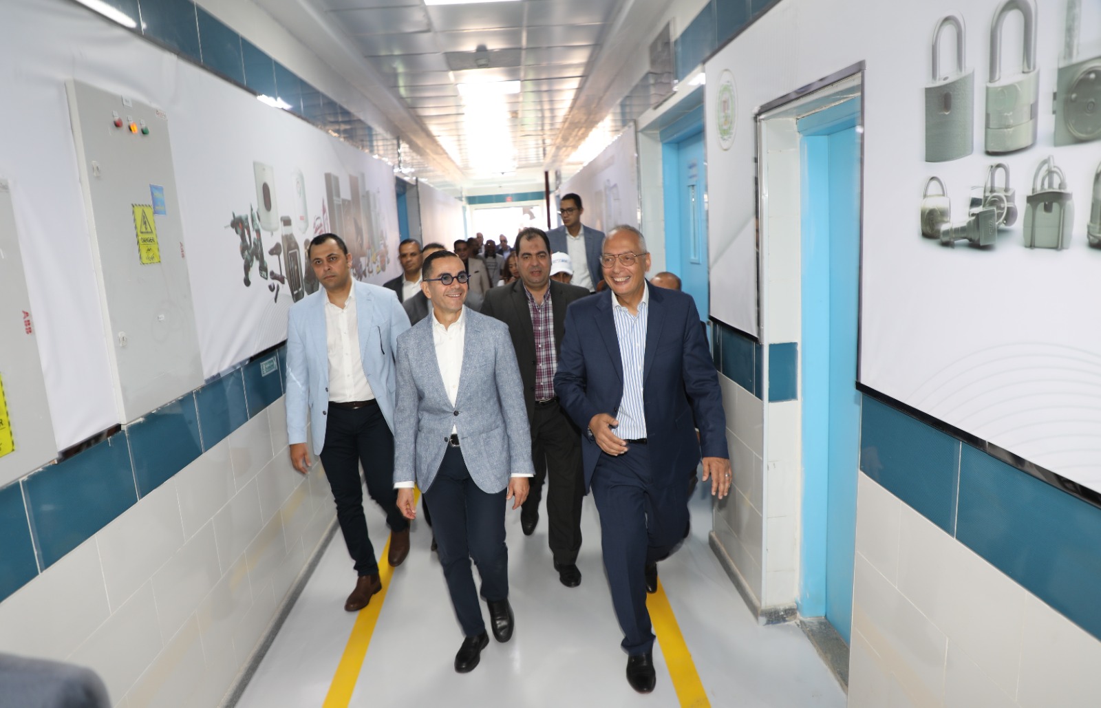 وزير الاستثمار والتجارة الخارجية يفتتح المرحلة الثانية من المعامل الصناعية بميناء السخنة