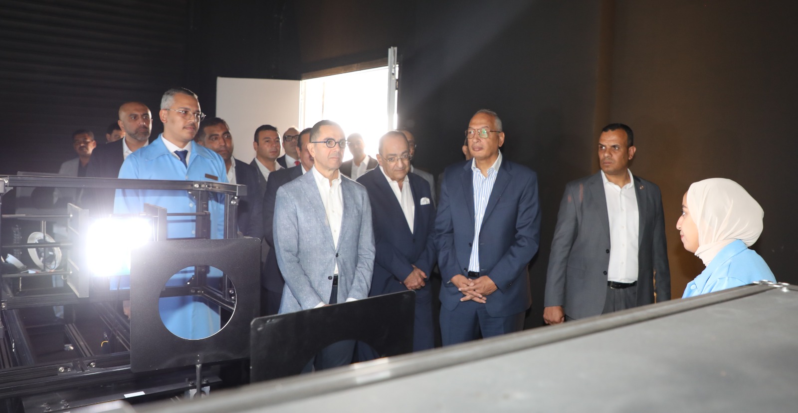 وزير الاستثمار والتجارة الخارجية يفتتح المرحلة الثانية من المعامل الصناعية بميناء السخنة