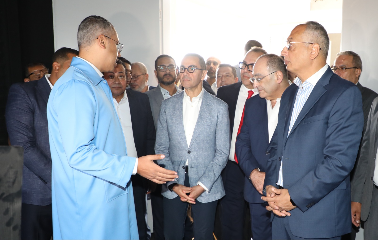 وزير الاستثمار والتجارة الخارجية يفتتح المرحلة الثانية من المعامل الصناعية بميناء السخنة