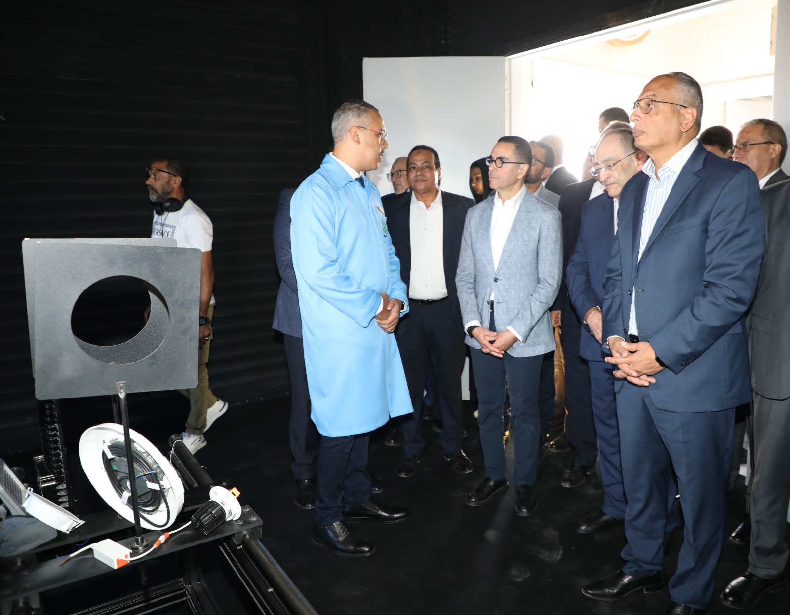وزير الاستثمار والتجارة الخارجية يفتتح المرحلة الثانية من المعامل الصناعية بميناء السخنة