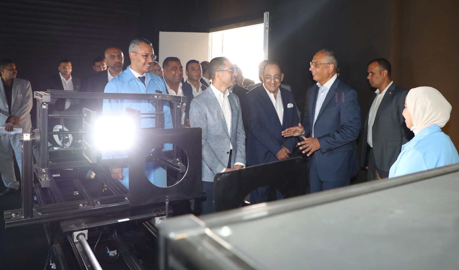 وزير الاستثمار والتجارة الخارجية يفتتح المرحلة الثانية من المعامل الصناعية بميناء السخنة