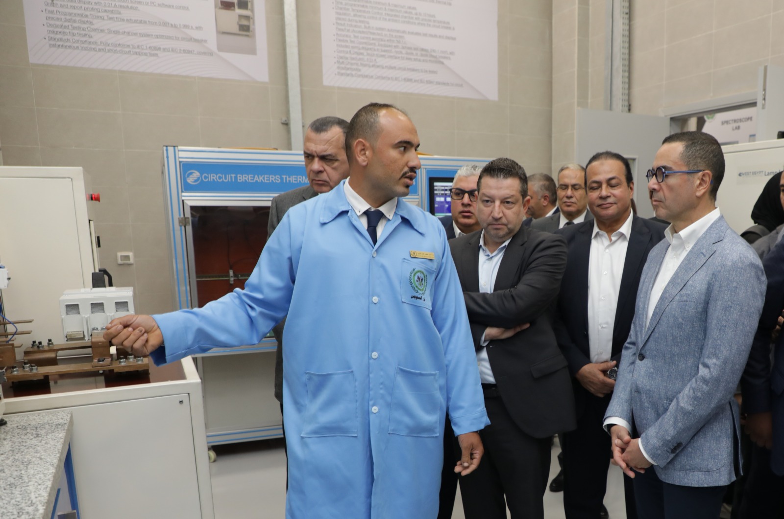وزير الاستثمار والتجارة الخارجية يفتتح المرحلة الثانية من المعامل الصناعية بميناء السخنة